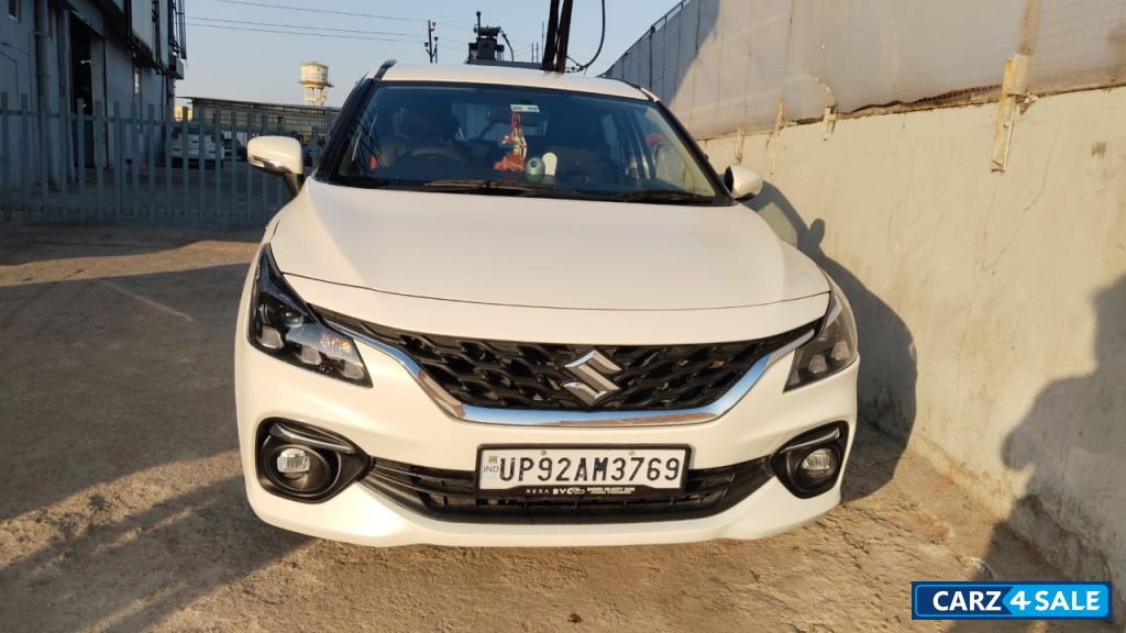 White Maruti Suzuki Baleno CNG zeta 1.2
