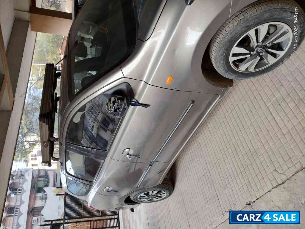 Grey Datsun Go Plus