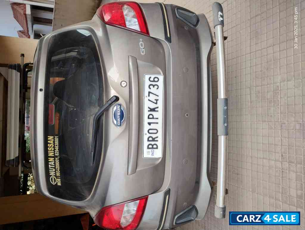 Grey Datsun Go Plus