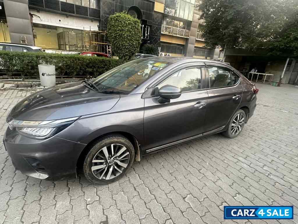 Grey Honda City Zx cvt