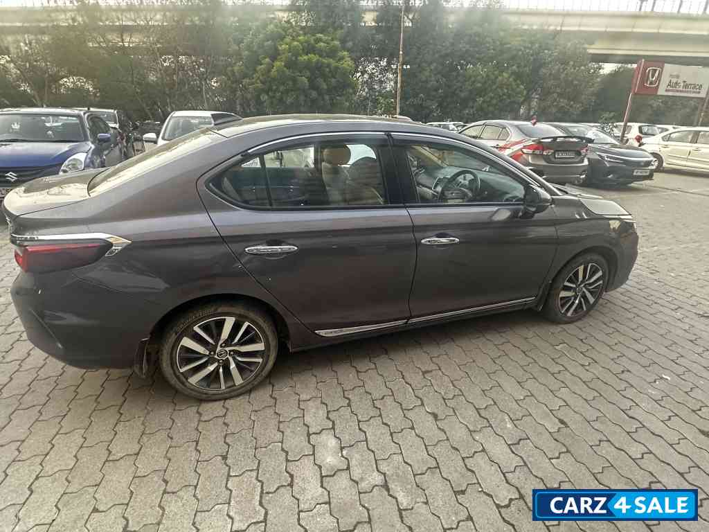 Grey Honda City Zx cvt