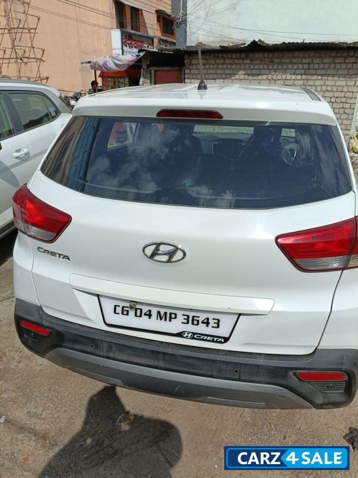 White Hyundai Creta 1.4 E plus 2019 model