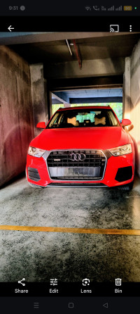 Audi Q3 Premium with sunroof 2016 Model