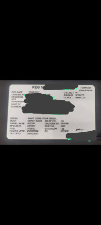 Maruti Suzuki Dzire Ldi