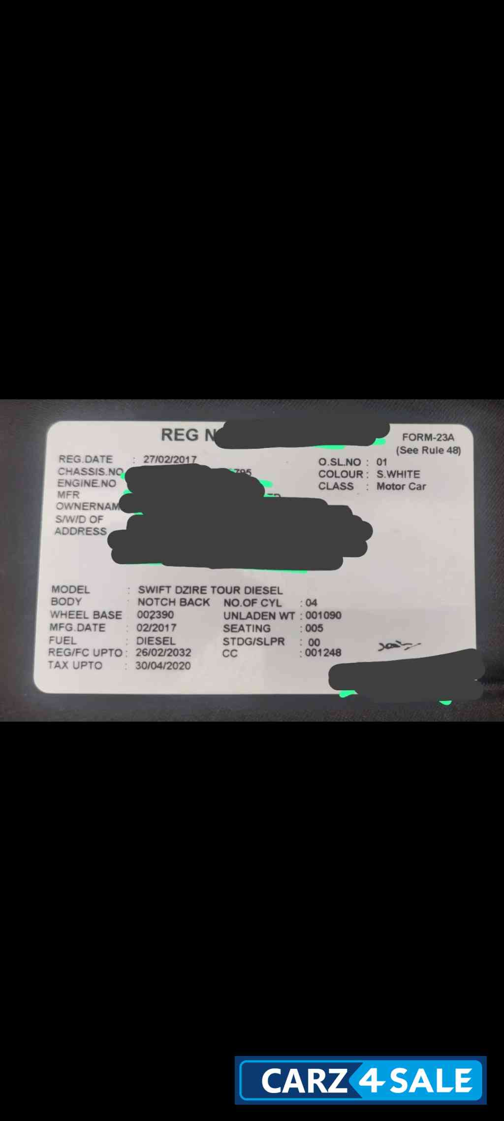 Maruti Suzuki Dzire Ldi