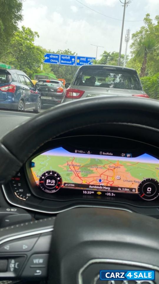 Moonshine Blue Audi A4 Technology pack new shape