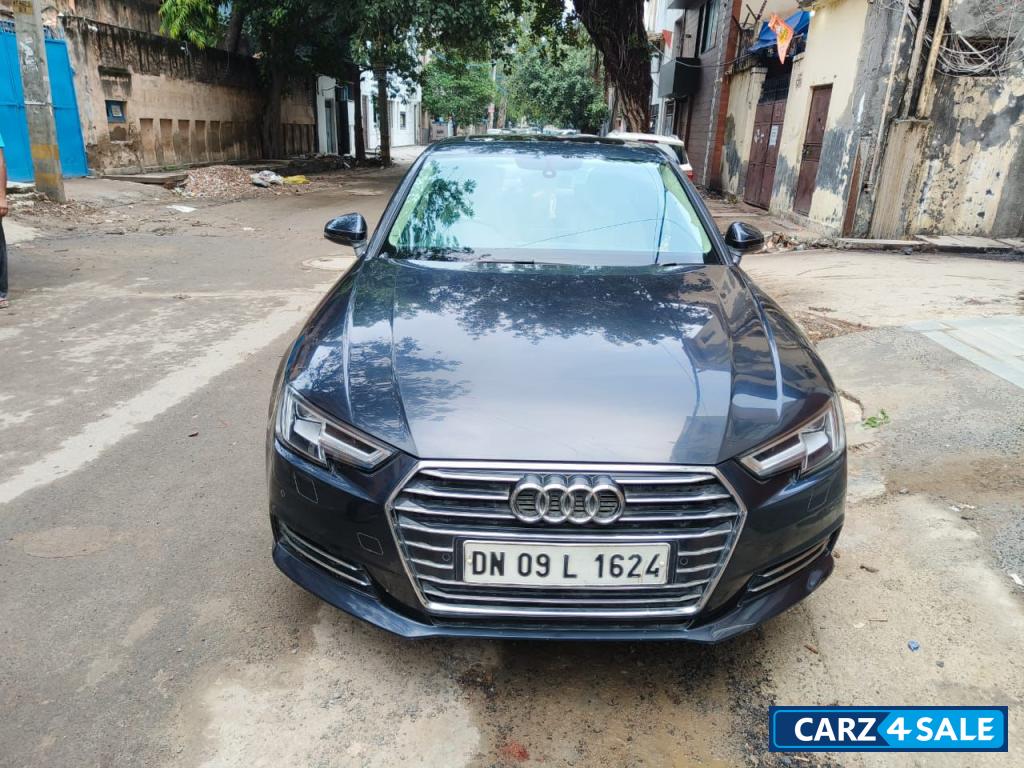 Moonshine Blue Audi A4 Technology pack new shape