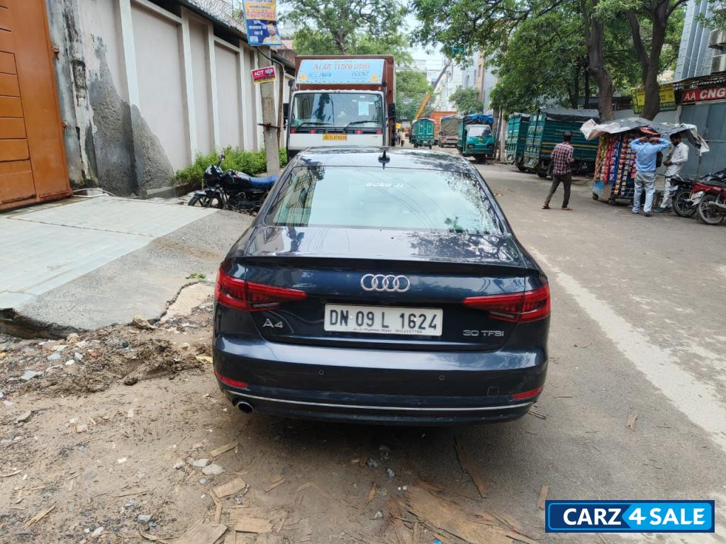 Moonshine Blue Audi A4 Technology pack new shape