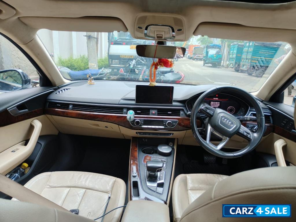 Moonshine Blue Audi A4 Technology pack new shape