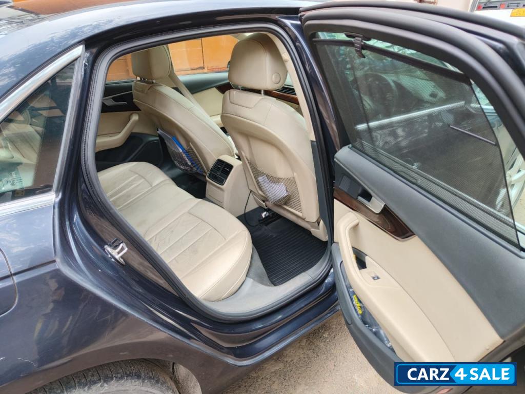 Moonshine Blue Audi A4 Technology pack new shape