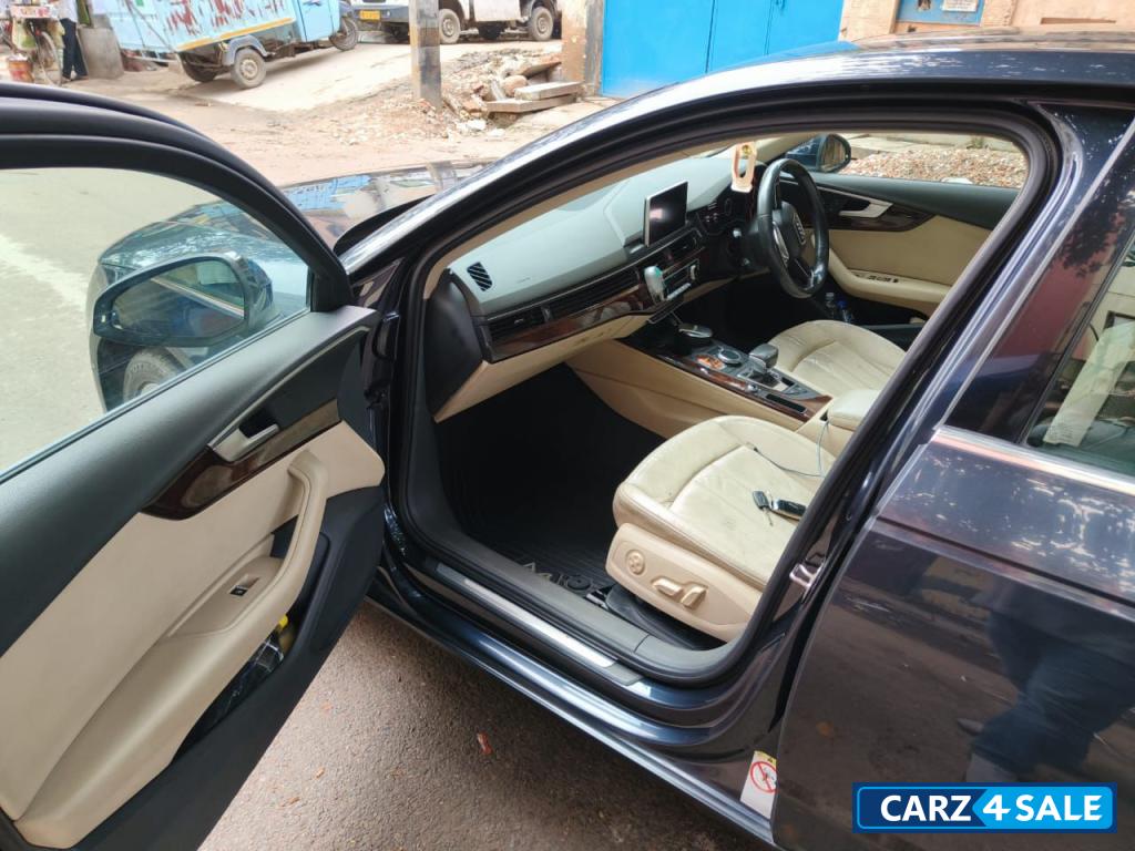 Moonshine Blue Audi A4 Technology pack new shape