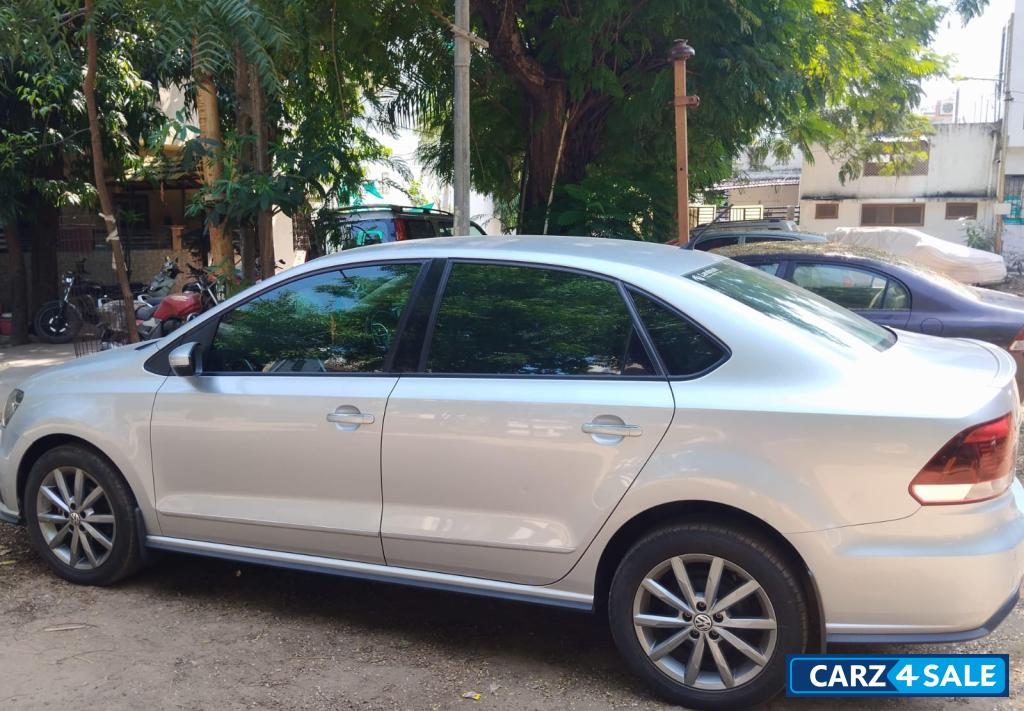 Reflex Silver Volkswagen Vento Highline plus petrol automatic tc gear box