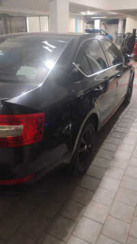 Black Skoda Octavia