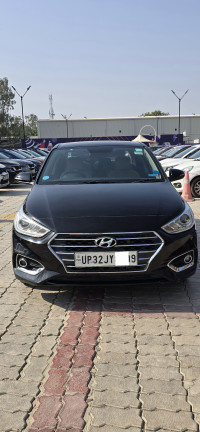 Black Hyundai Verna Sx+ diesel automatic sunroof