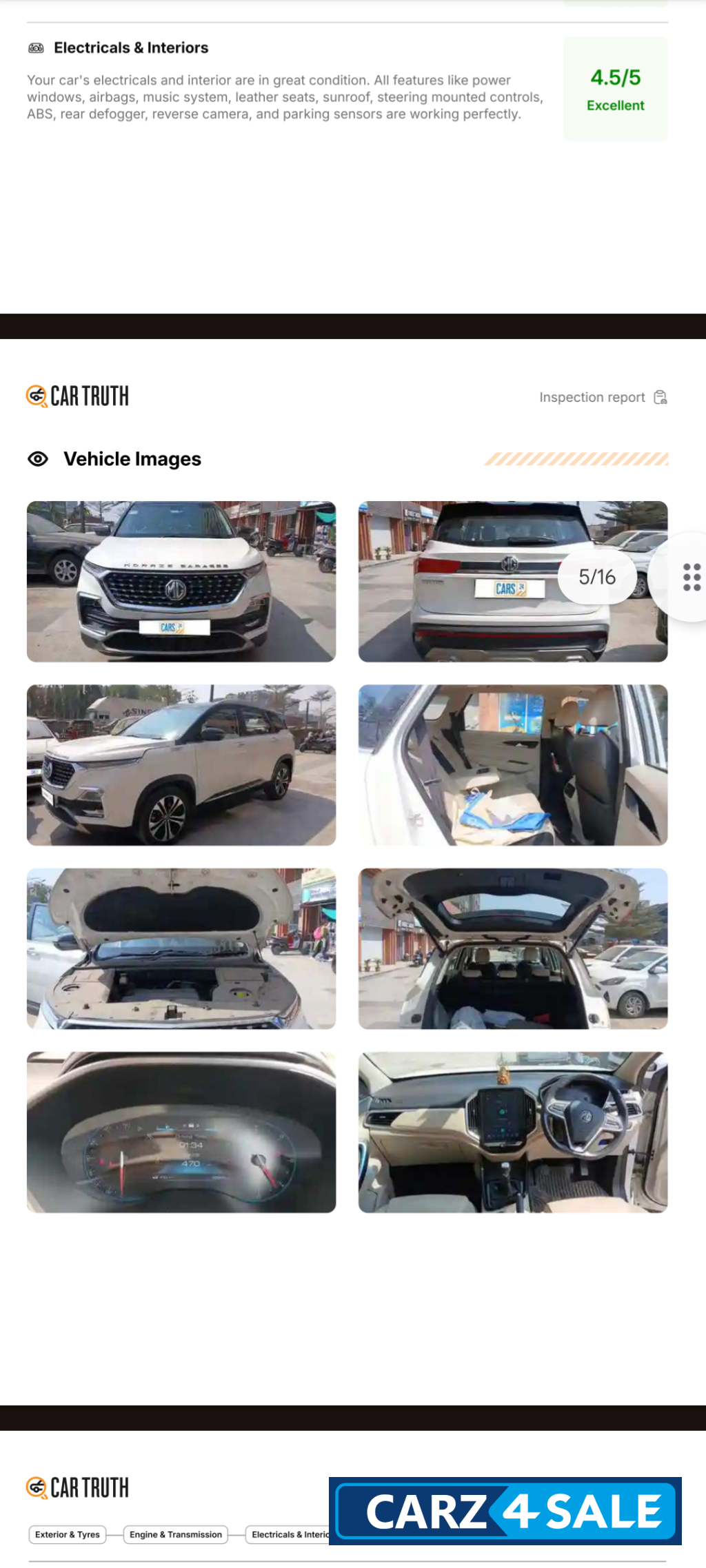 MG Hector Sharp hybrid petrol