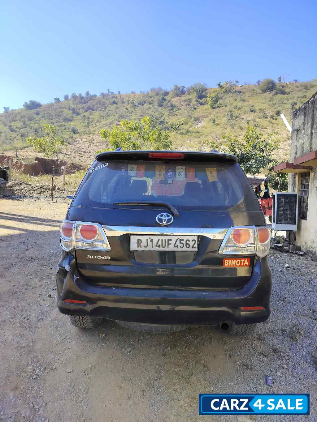 Toyota Fortuner 4x4 manual