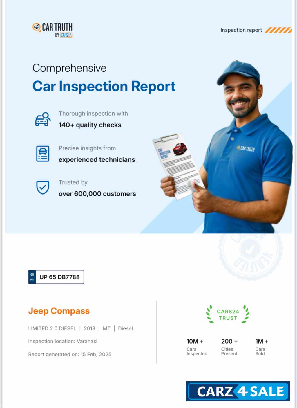 Brilliant Black Jeep Compass Limited 2.0 Diesel