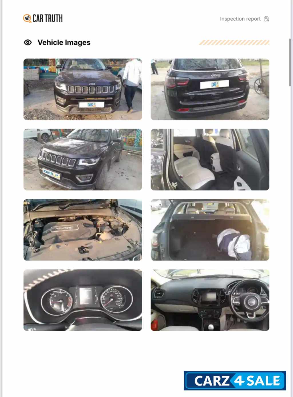 Brilliant Black Jeep Compass Limited 2.0 Diesel