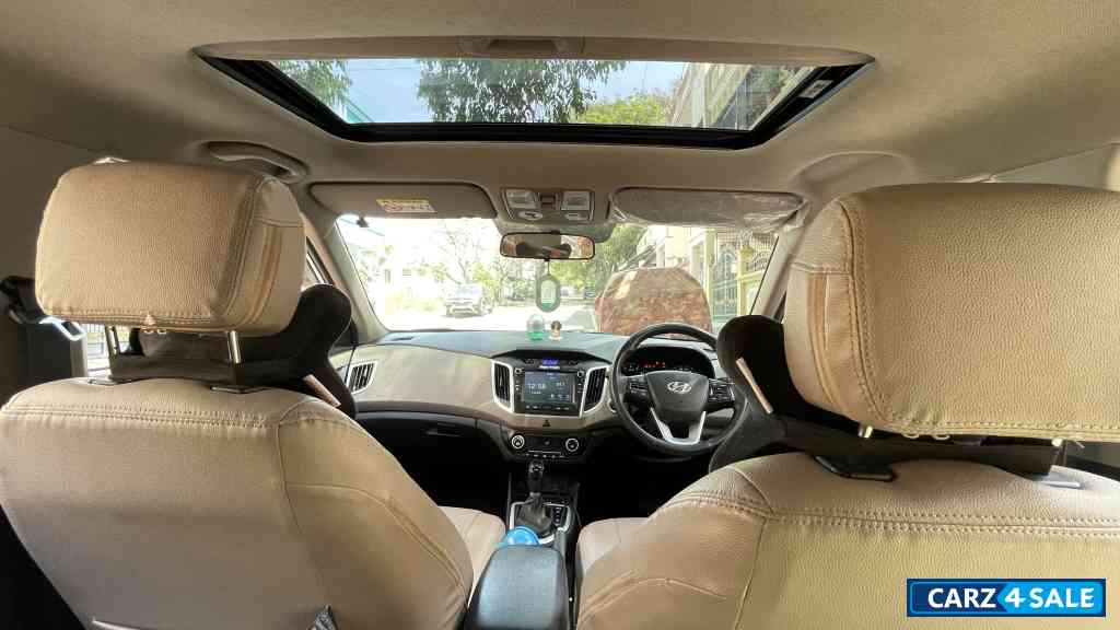 Polar White Hyundai Creta SX VTVT Automatic