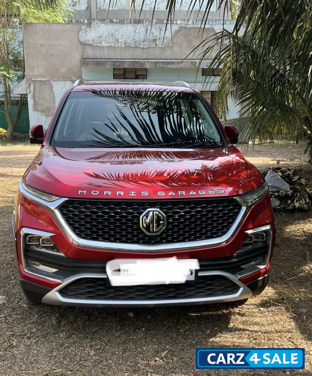 Red MG Hector Smart hybrid