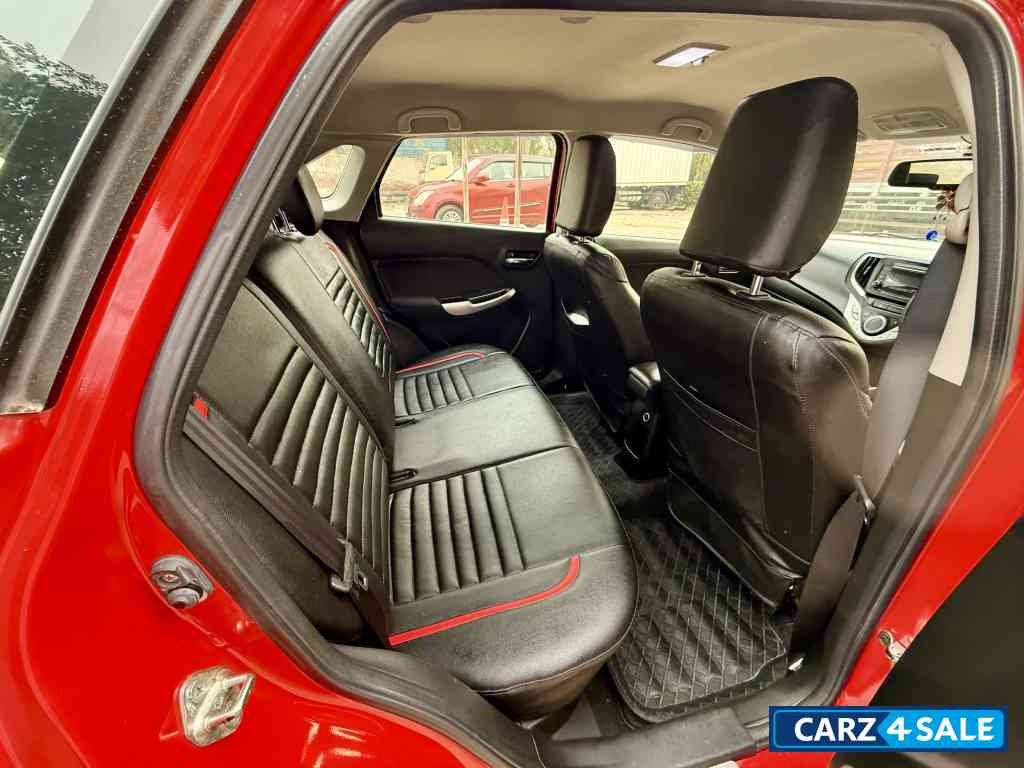 Red Maruti Suzuki Baleno Delta