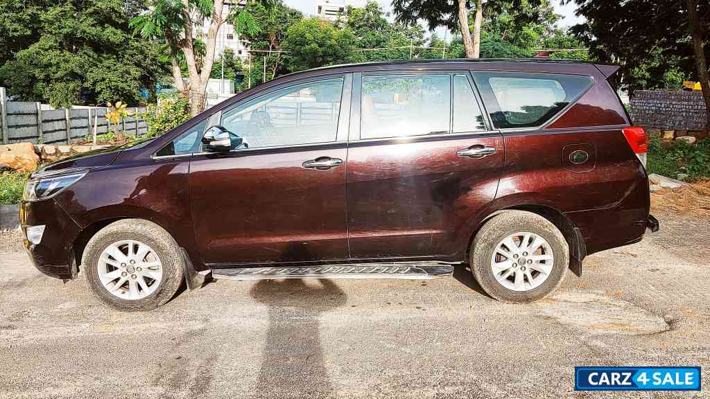 Garnet Red Toyota Innova Crysta 2.8Zx