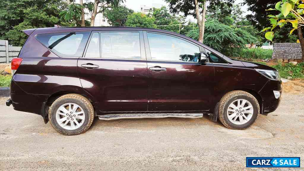 Garnet Red Toyota Innova Crysta 2.8Zx