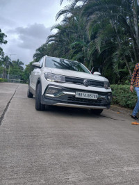 White Volkswagen Taigun Highline