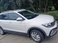 White Volkswagen Taigun Highline