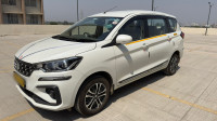 White Maruti Suzuki Ertiga VXI O CNG
