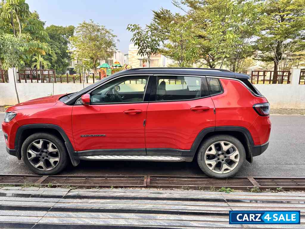 Exotica Red & Roof Black Jeep Compass Limited Plus 4x2