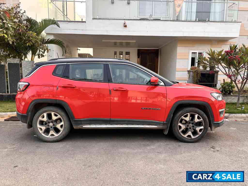Exotica Red & Roof Black Jeep Compass Limited Plus 4x2
