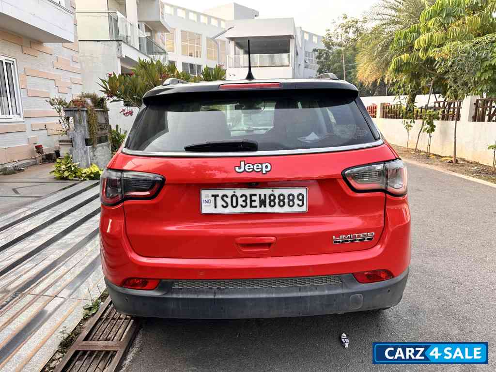 Exotica Red & Roof Black Jeep Compass Limited Plus 4x2