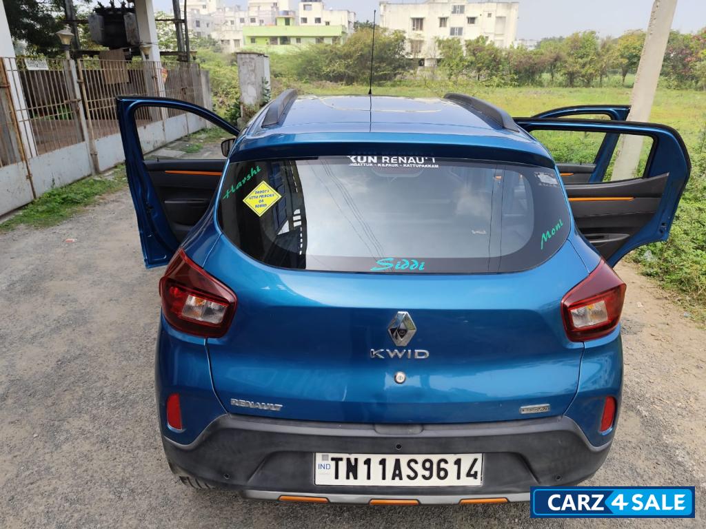 Zenskar Blue Renault Kwid Climber AMT optional