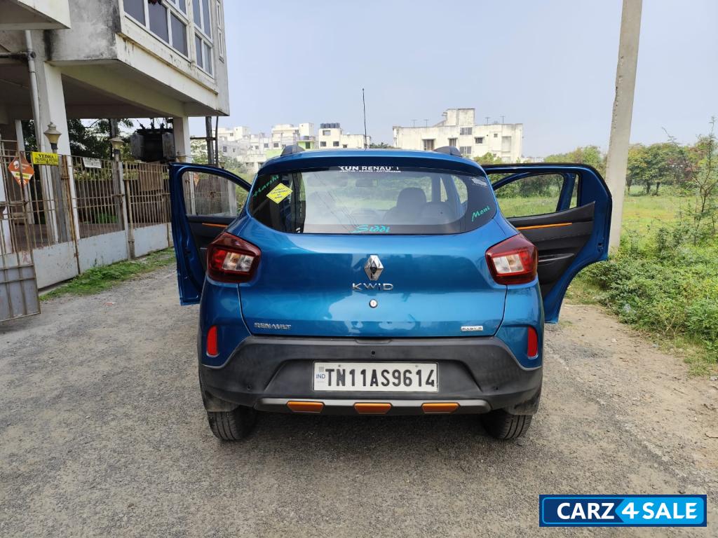 Zenskar Blue Renault Kwid Climber AMT optional