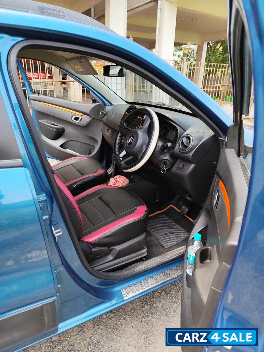 Zenskar Blue Renault Kwid Climber AMT optional