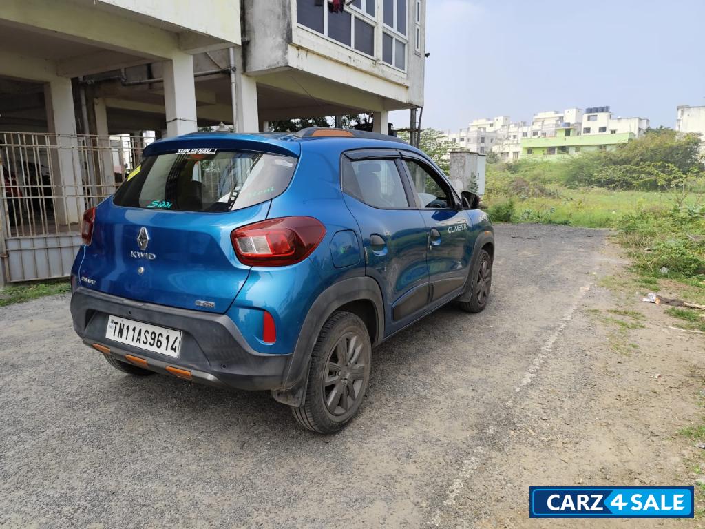 Zenskar Blue Renault Kwid Climber AMT optional