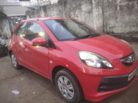 Red Honda Brio S MT ivtec