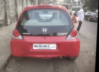 Red Honda Brio S MT ivtec