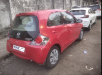 Red Honda Brio S MT ivtec