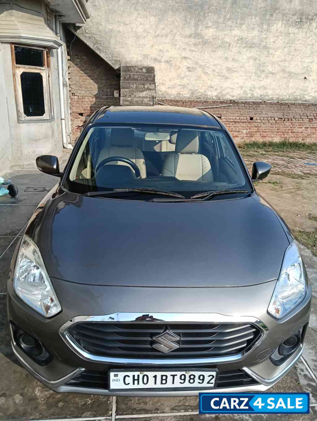 Grey Maruti Suzuki Dzire
