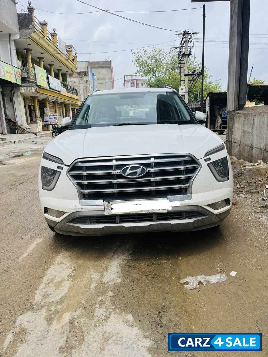 Whight Hyundai Creta SX O