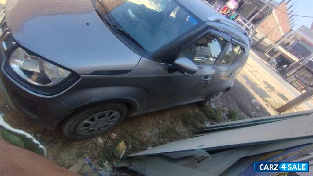 Matelic Grey Maruti Suzuki Ignis delta mannual