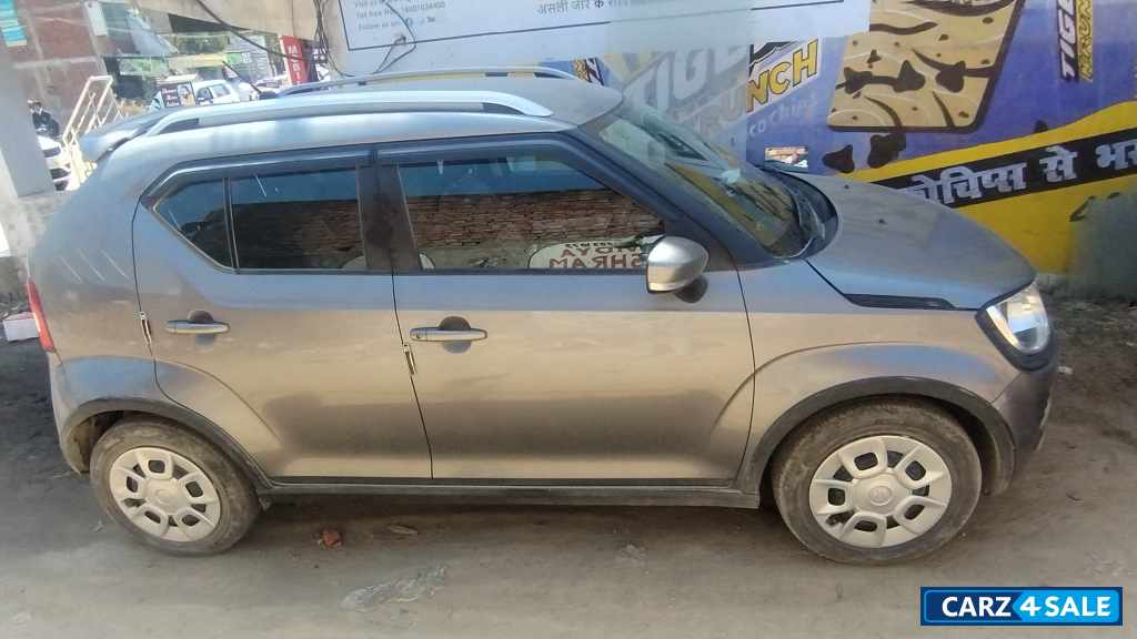 Matelic Grey Maruti Suzuki Ignis delta mannual
