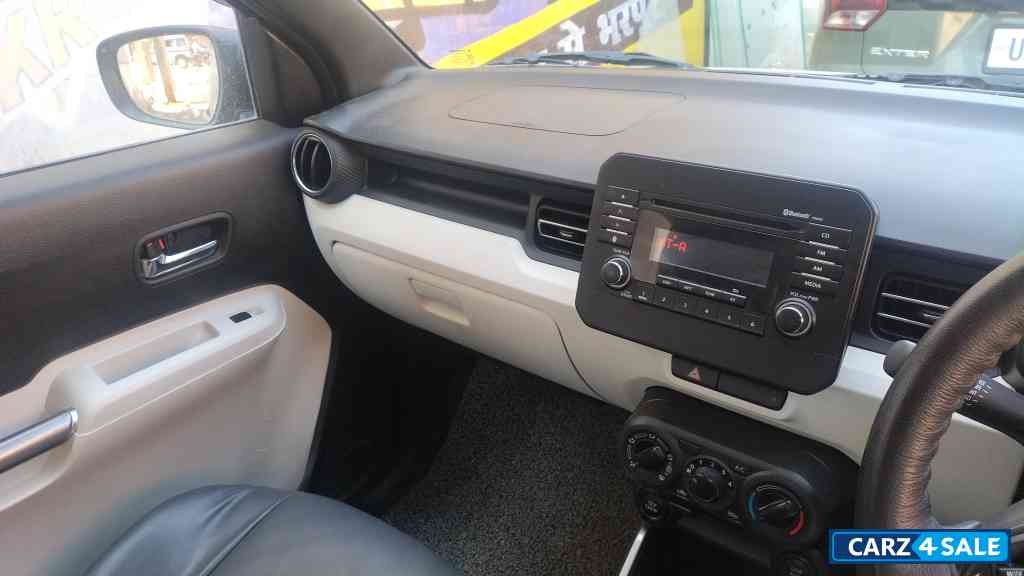 Matelic Grey Maruti Suzuki Ignis delta mannual