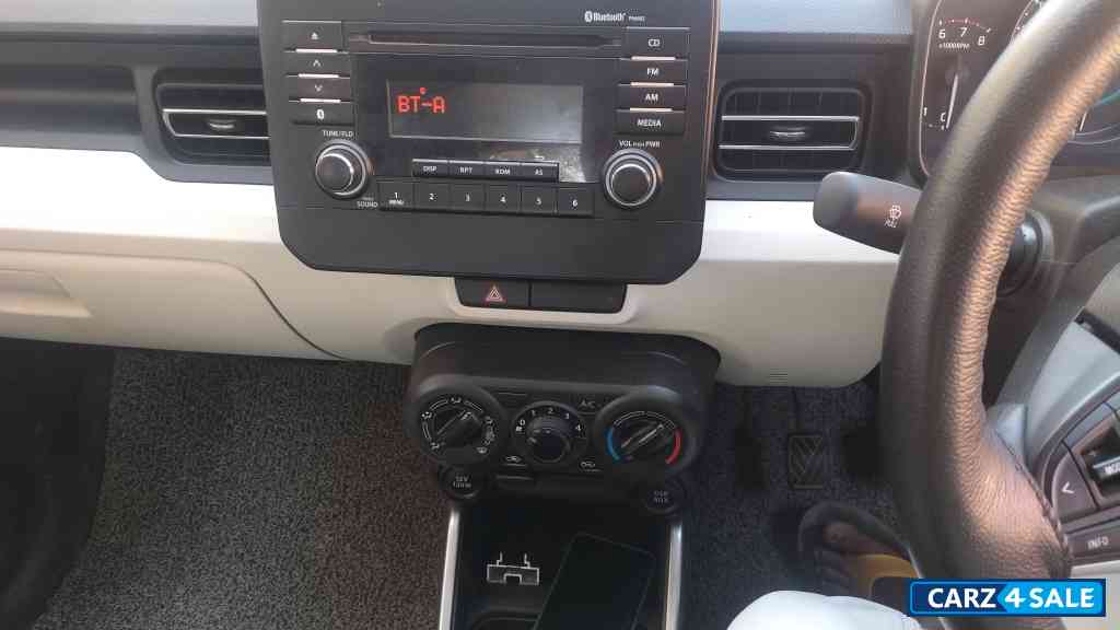 Matelic Grey Maruti Suzuki Ignis delta mannual