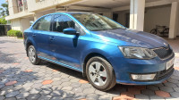 Silk Blue Skoda Rapid 1.6 Ambition TDI
