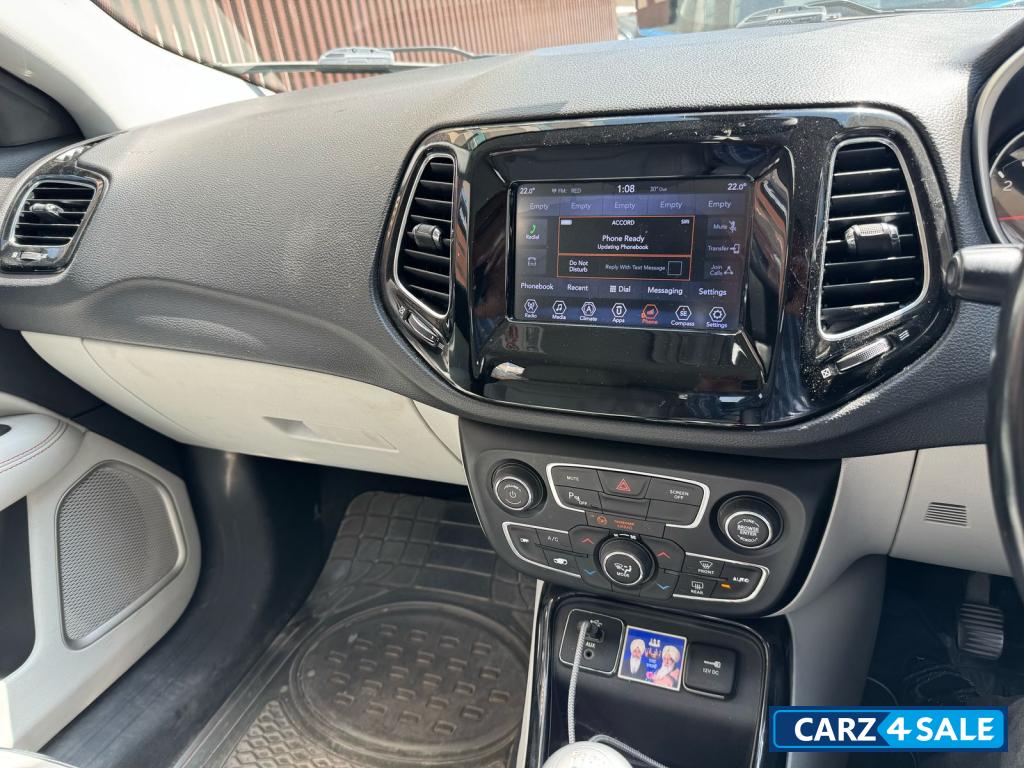 Minimal Grey Jeep Compass Limited