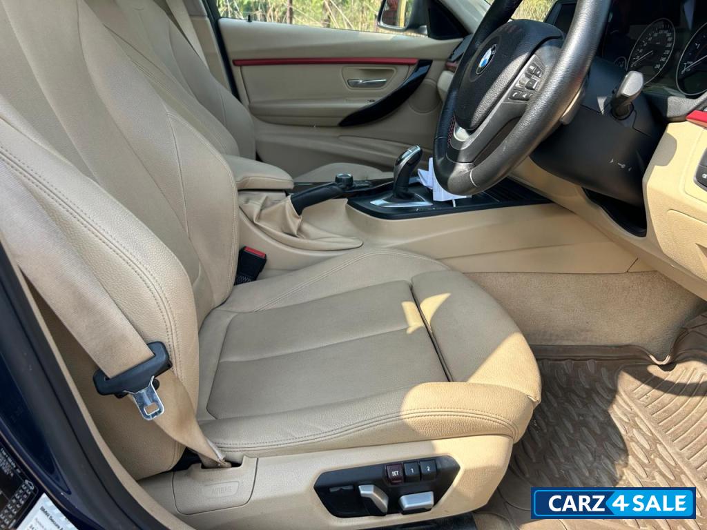 Ocean Blue BMW 3-Series sports edition