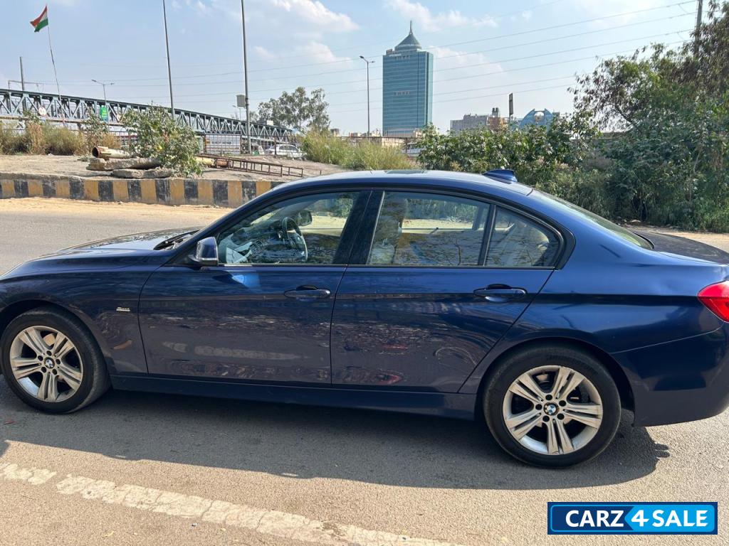 Ocean Blue BMW 3-Series sports edition